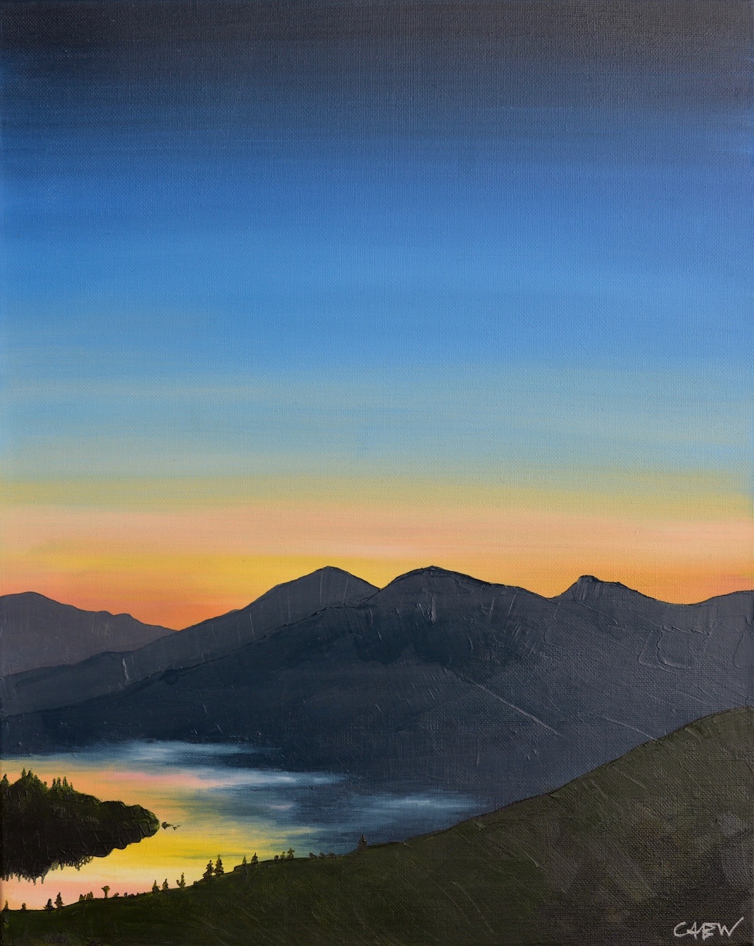 Nature painting gallery cover by Christian at Embodiment of Ink
